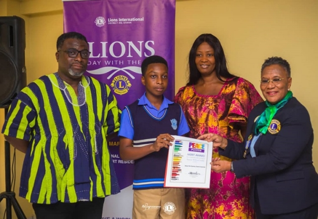 Lions Day with the UN Honours Ghana’s Peace Poster winners, calls for rethink on peacebuilding