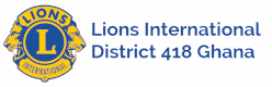 Lions Clubs International – District 418 Ghana