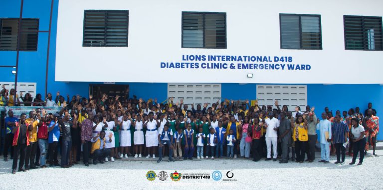 Lions Clubs commissions modern Diabetes Clinic and Emergency Ward for Suntreso hospital